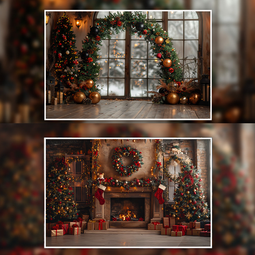 48+ Christmas Backdrops