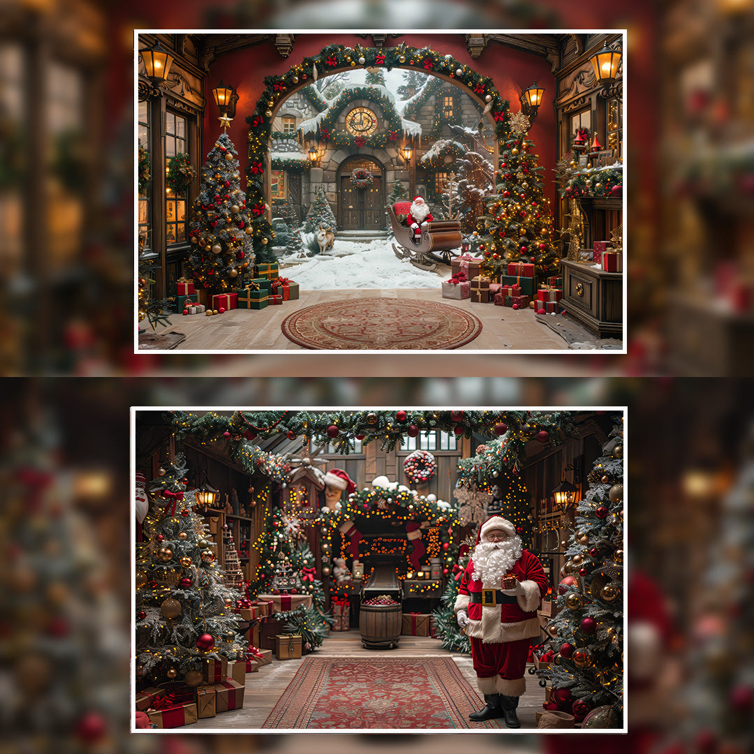 48+ Christmas Backdrops