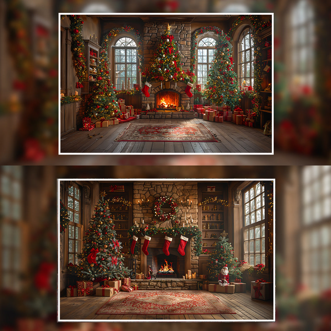 48+ Christmas Backdrops