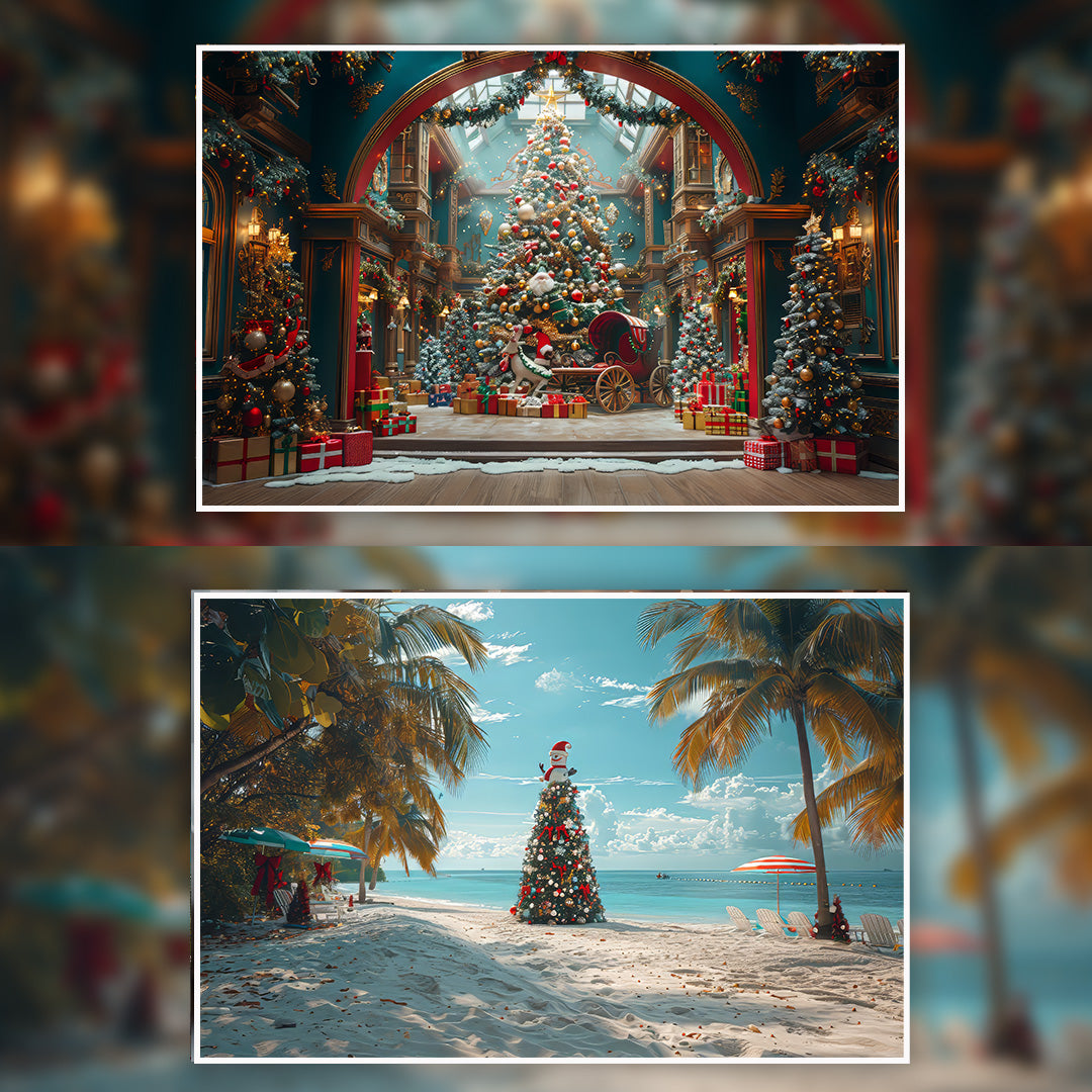 48+ Christmas Backdrops