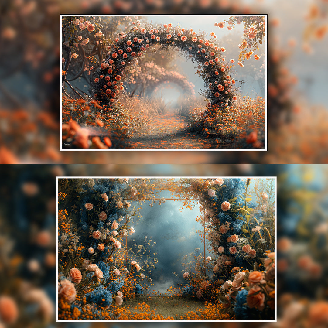 97+ Floral Dreams Backdrops
