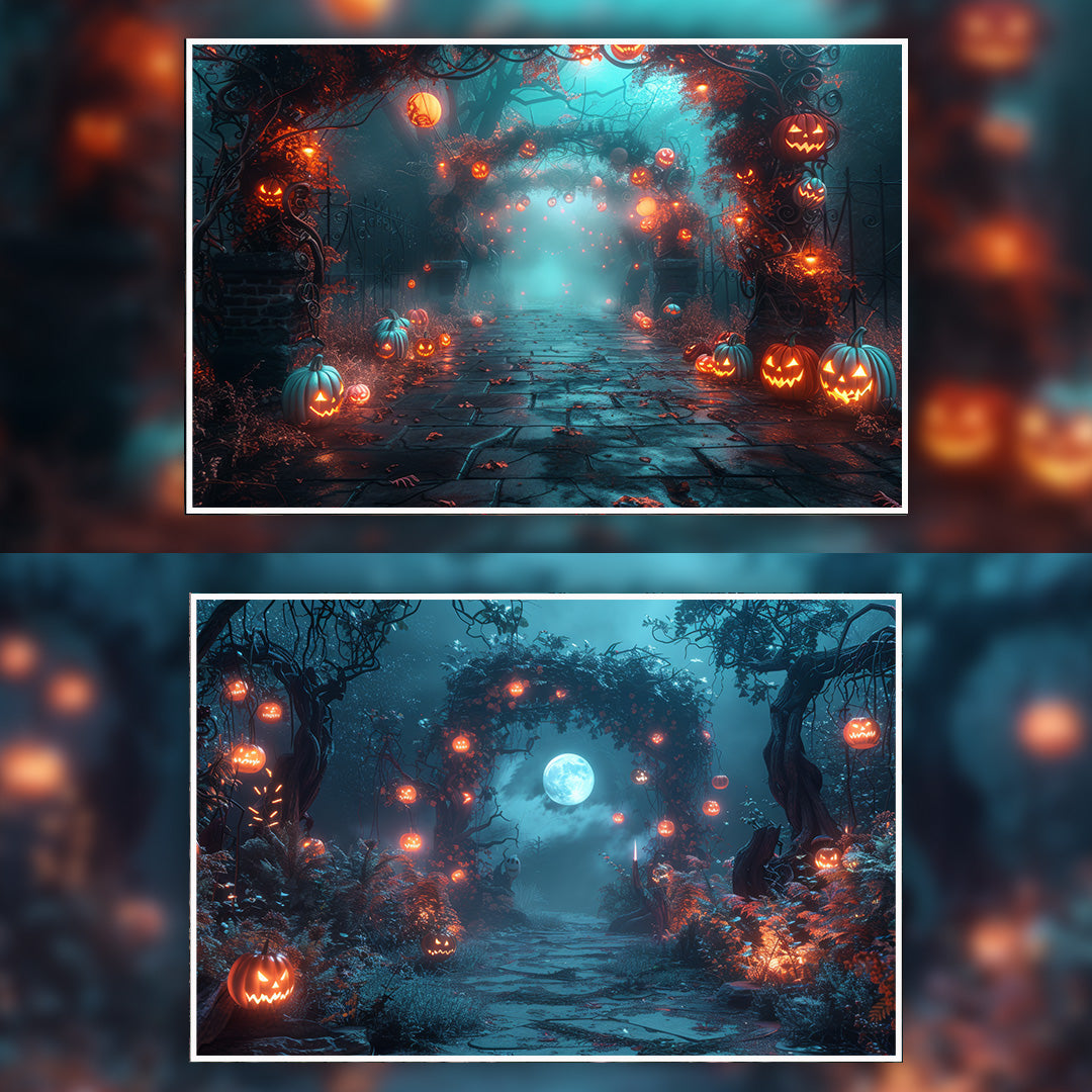 88+ Halloween Backdrops