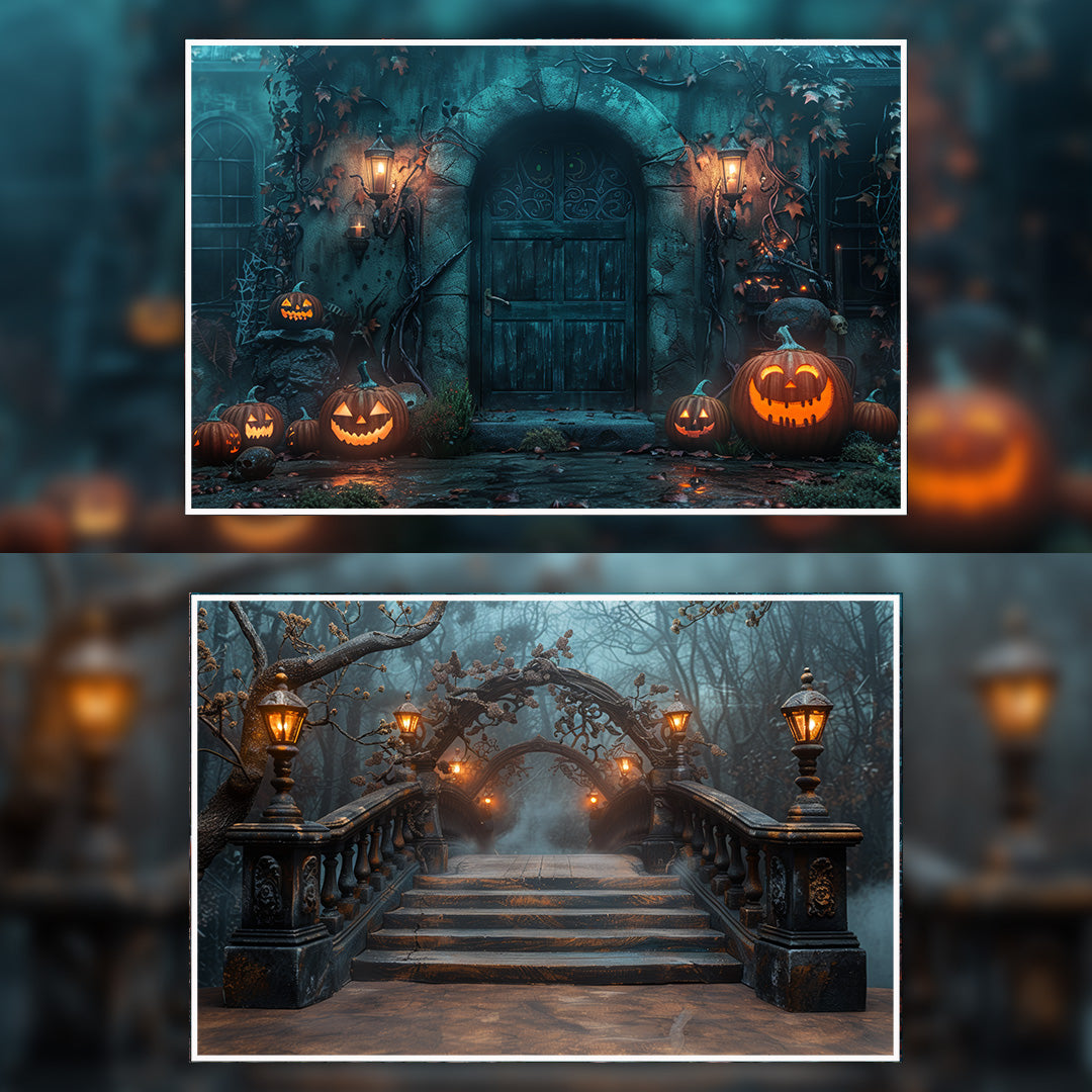 88+ Halloween Backdrops