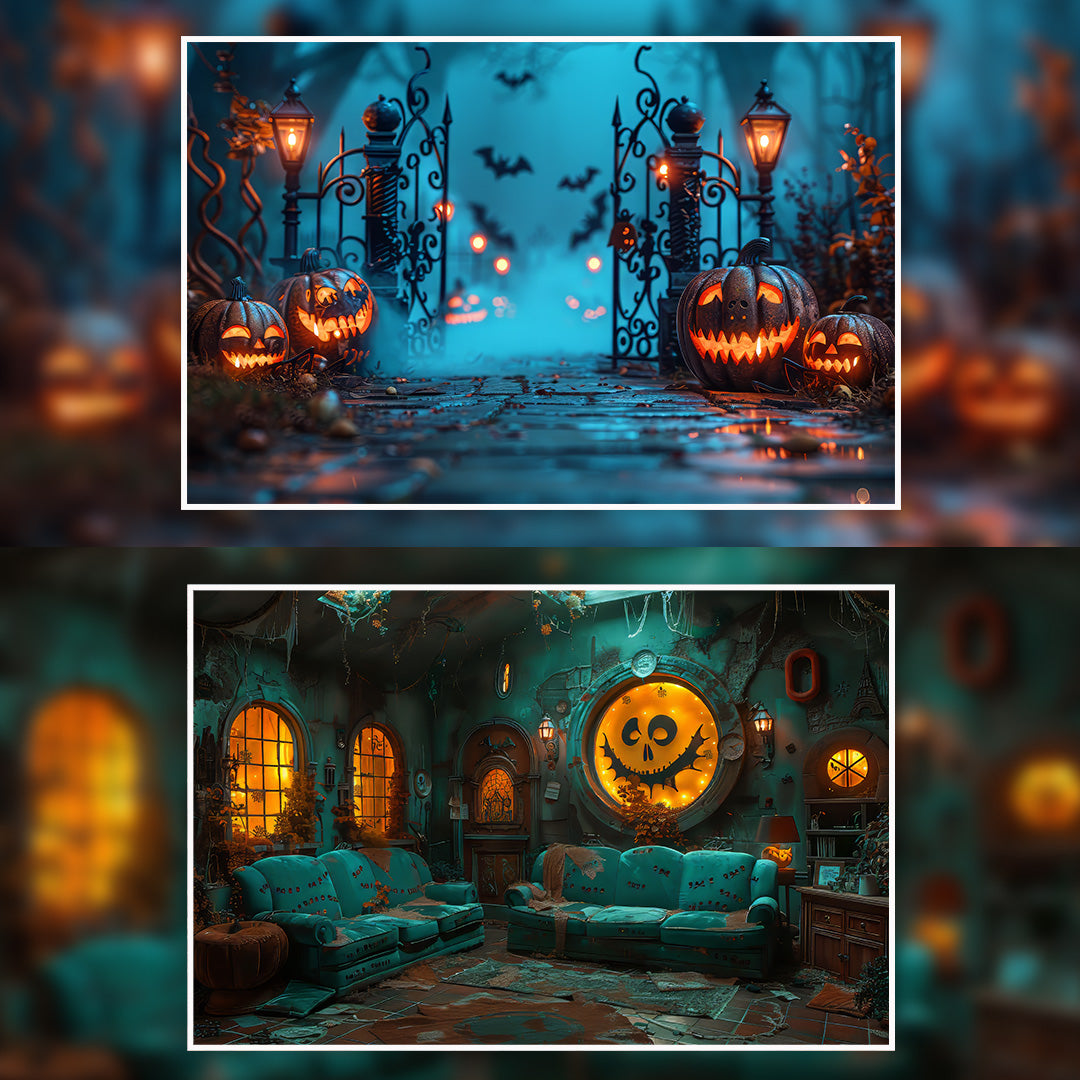 88+ Halloween Backdrops