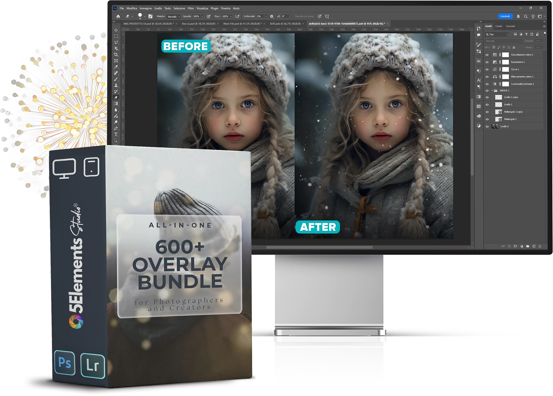 600+ Professional Combined Overlays - Volume #2