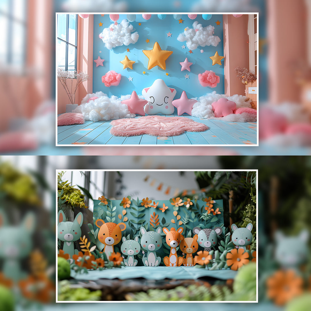 170+ Enchanted Playtime Backdrops