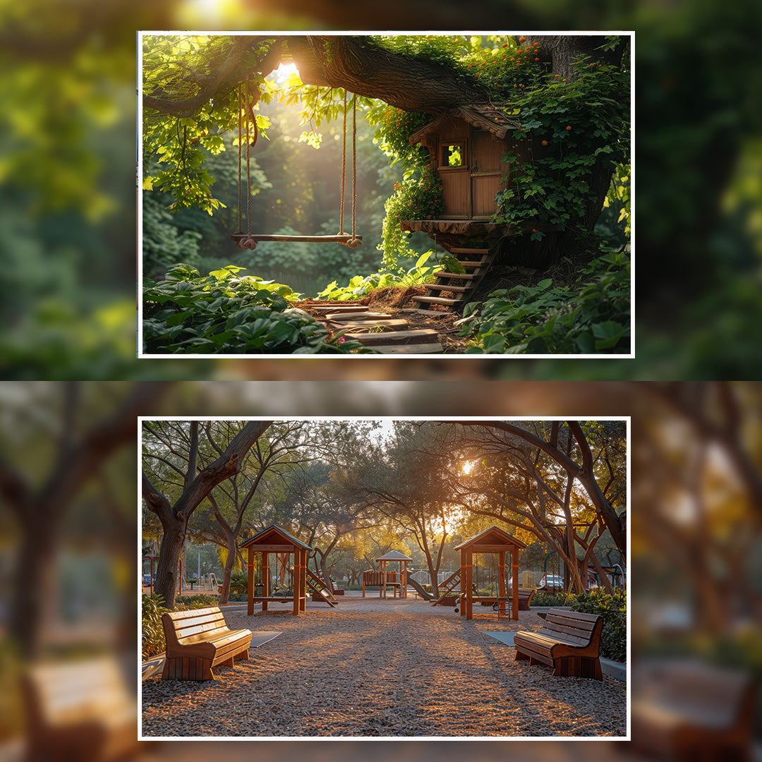 170+ Enchanted Playtime Backdrops