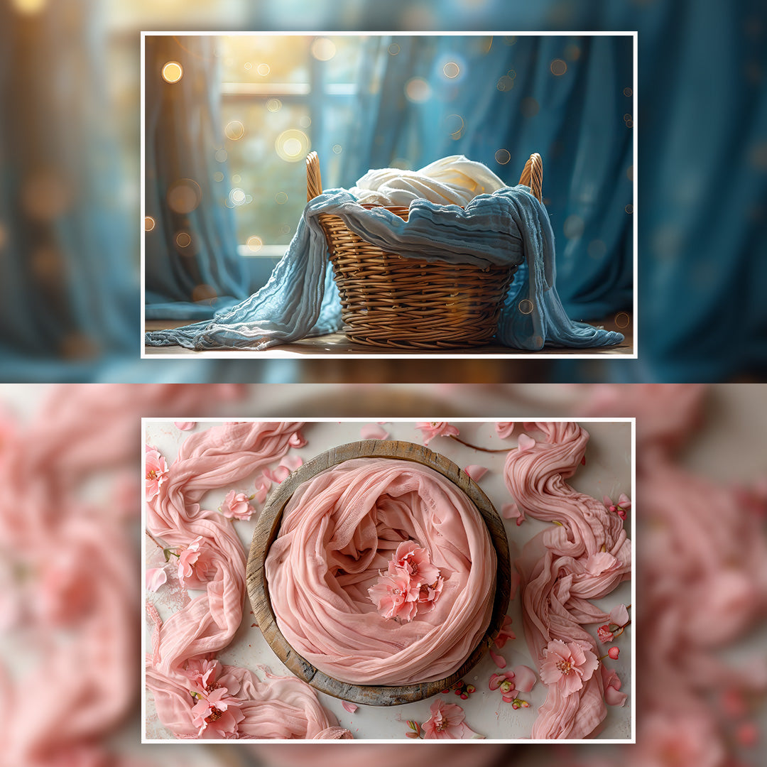 98+ Dreamy Newborn Backdrops