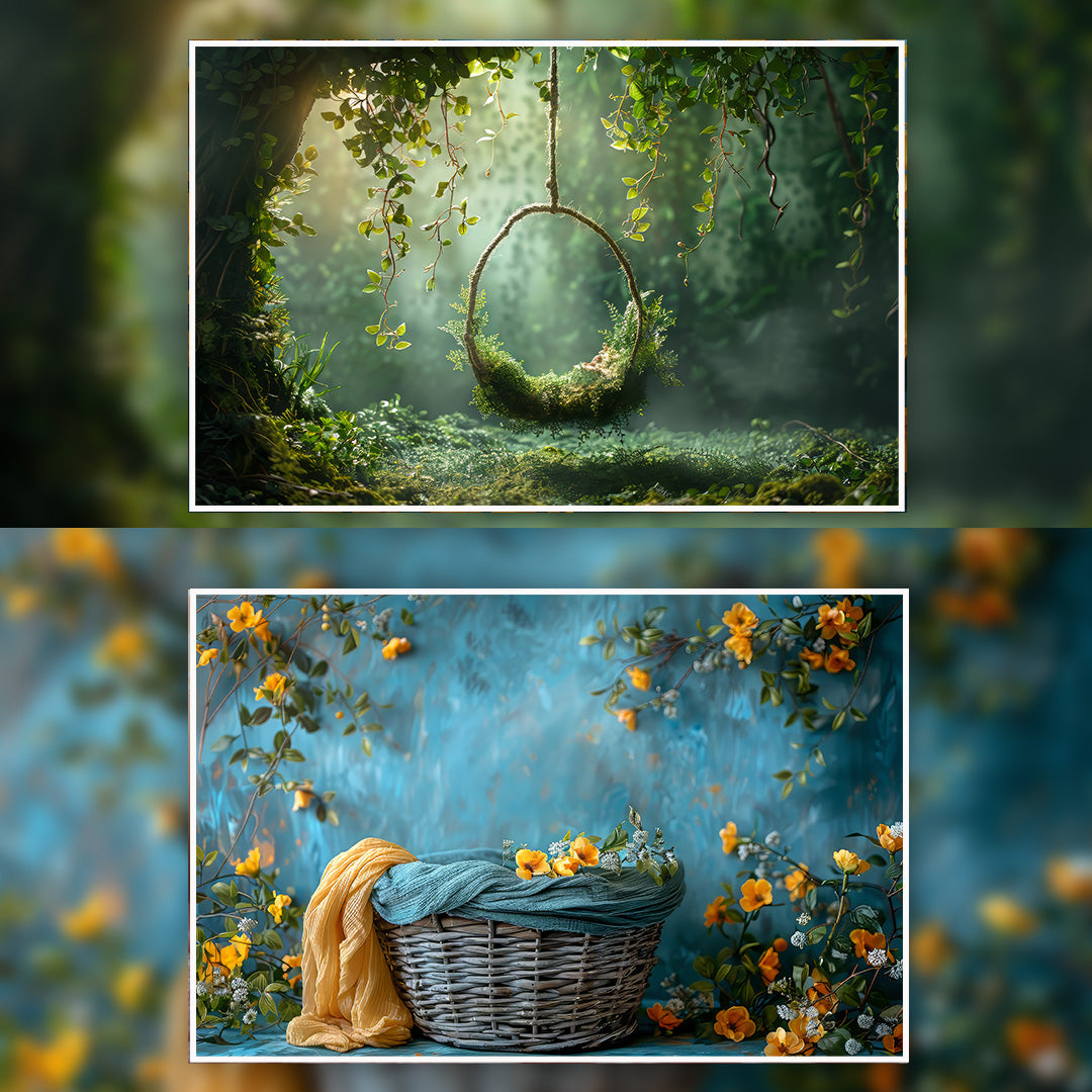 98+ Dreamy Newborn Backdrops