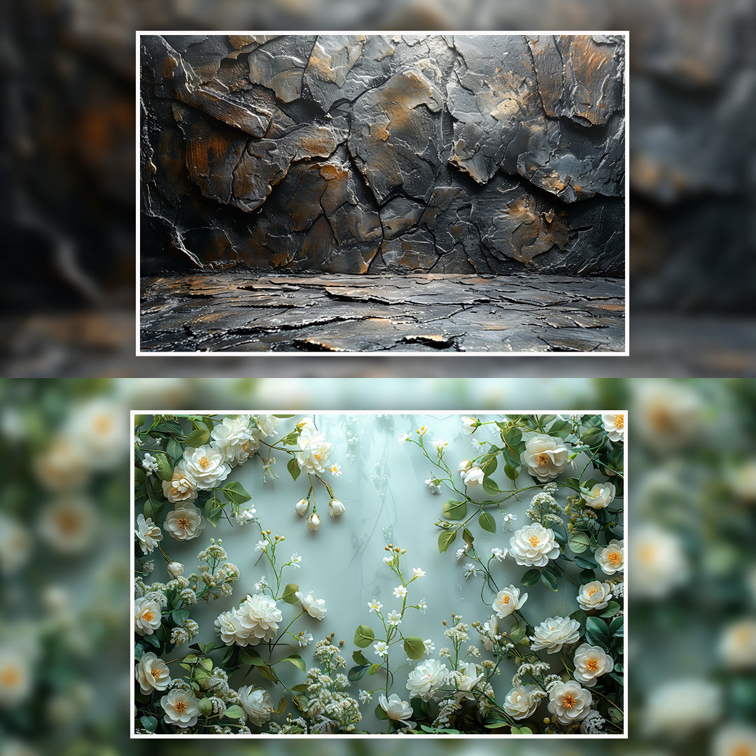 132+ Floral and Texture Backdrops