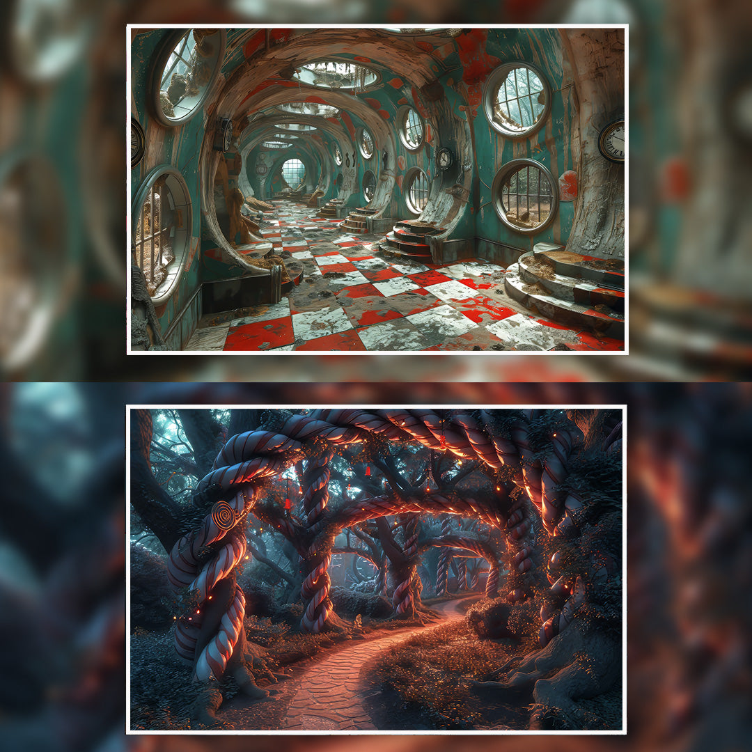 92+ Surreal Fantasy Backdrops