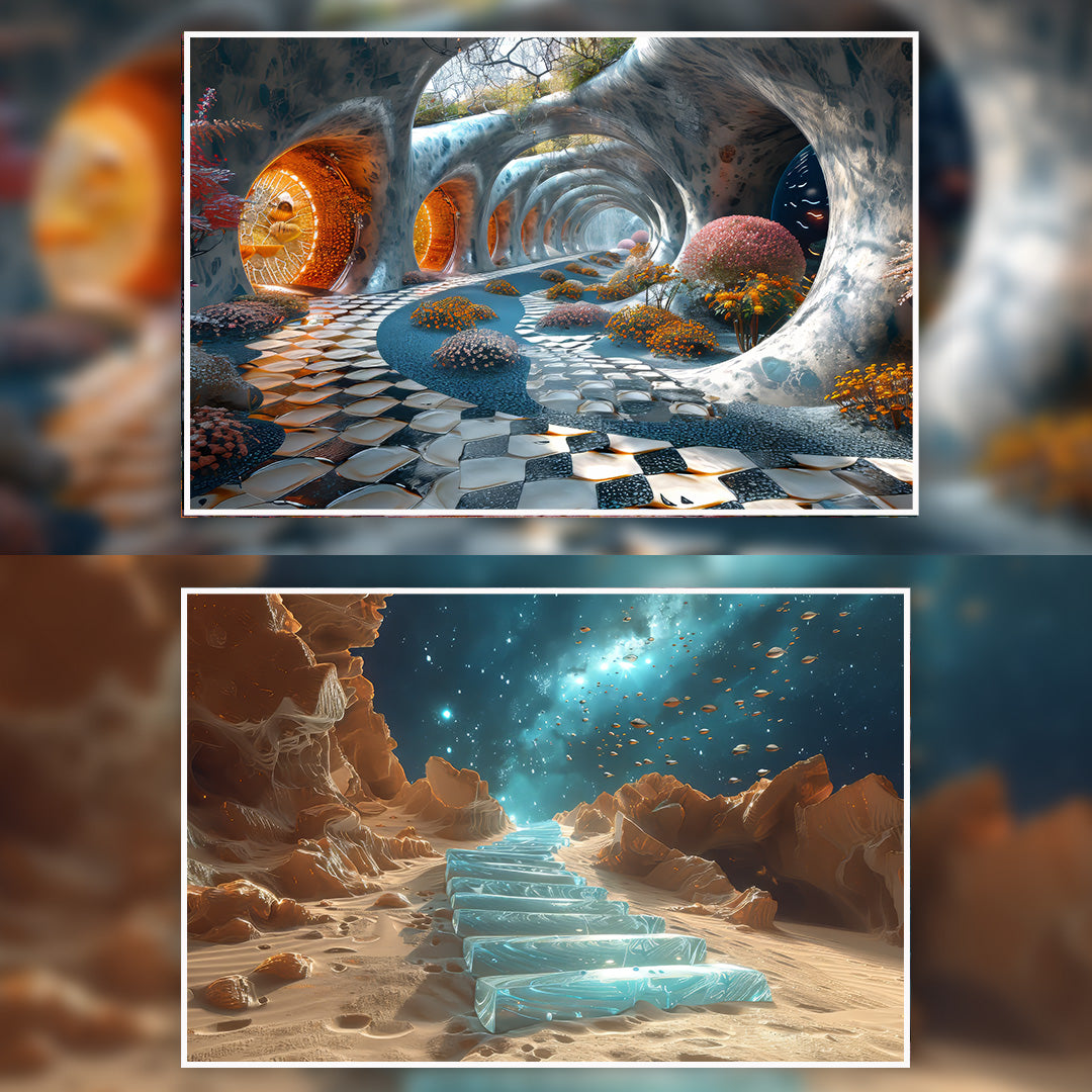 92+ Surreal Fantasy Backdrops